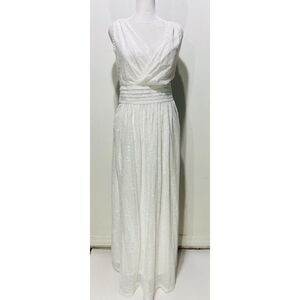 Kate Kasin maxi dress sequins formal guest wedding bridal festive women 12 New